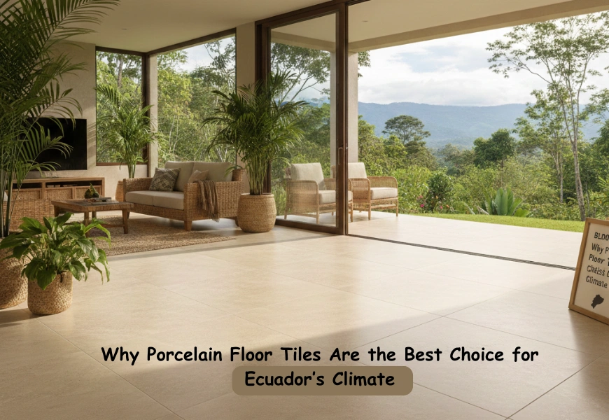 Why Porcelain Floor Tiles Are the Best Choice for Ecuador’s Climate